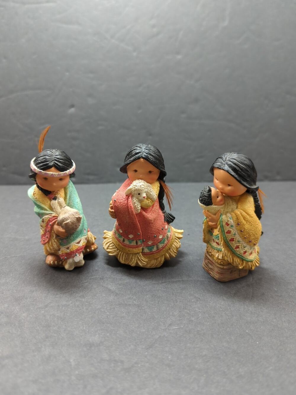 Lot Of 3 1994 Enesco Friends of the Feather Little Pride N’ Joy,She Who Cares, D